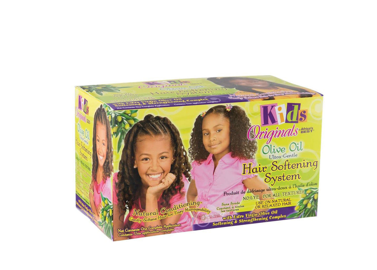 Africa's BEST® Originals Kids Olive Oil Ultra-Gentle Hair Softening System