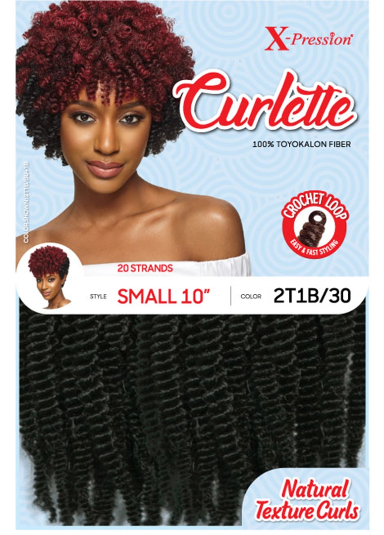 Outre® X-Pression® Curlette™ 100% Toyokalon Yaki Curl Hair (10" Small)