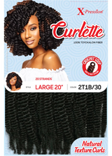 Outre® X-Pression® Curlette™ 100% Toyokalon Yaki Curl Hair (20" Large)