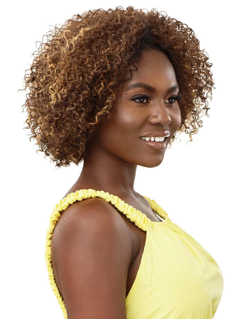 Outre® Converti-cap® Premium Synthetic Fiber Wig - Poppin' Curls