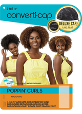 Outre® Converti-cap® Premium Synthetic Fiber Wig - Poppin' Curls