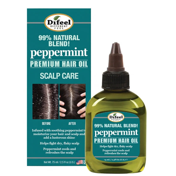 Dífeel® Peppermint Scalp Care Hair Oil (2.5 oz.)