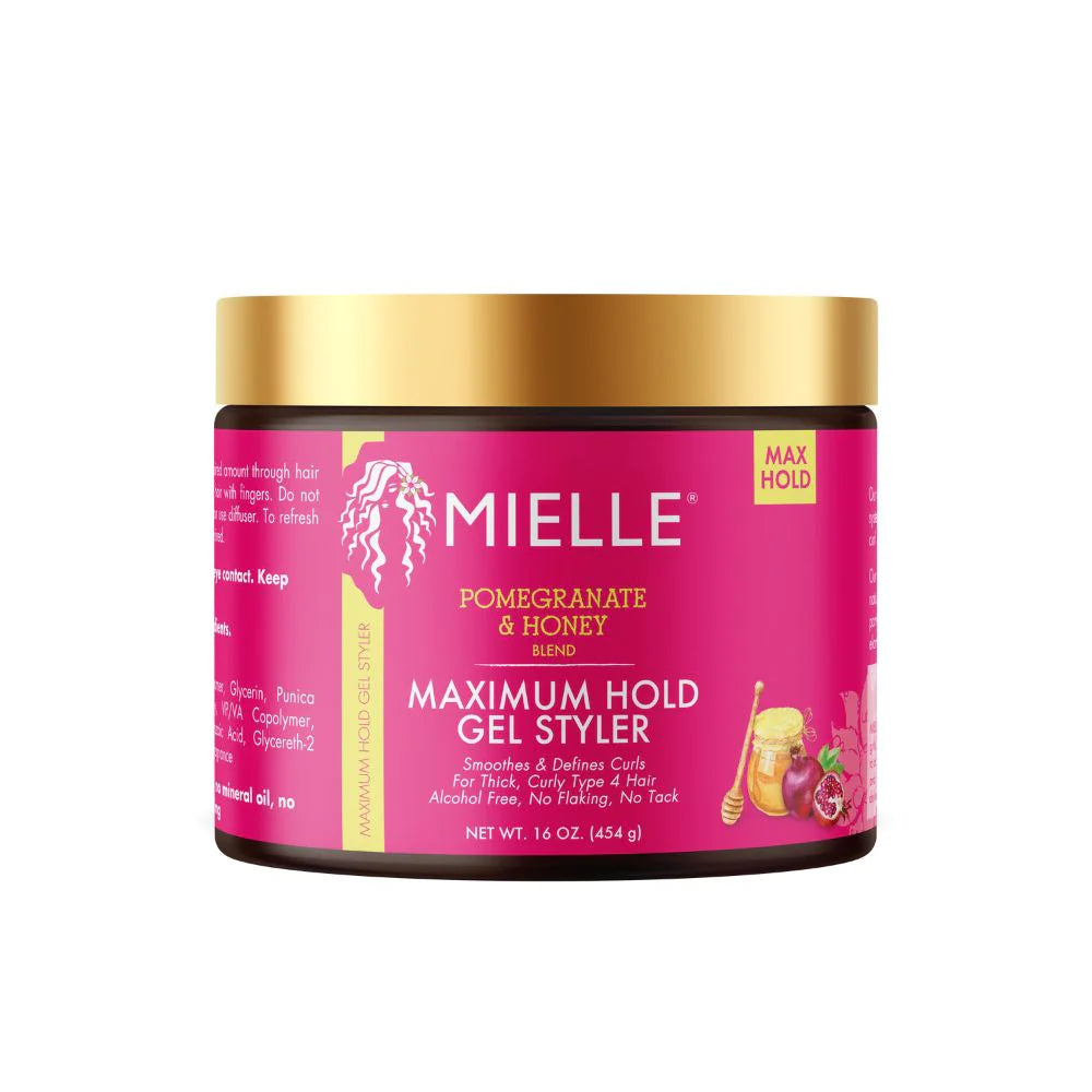 Mielle® Pomegranate & Honey Maximum Hold Gel Styler
