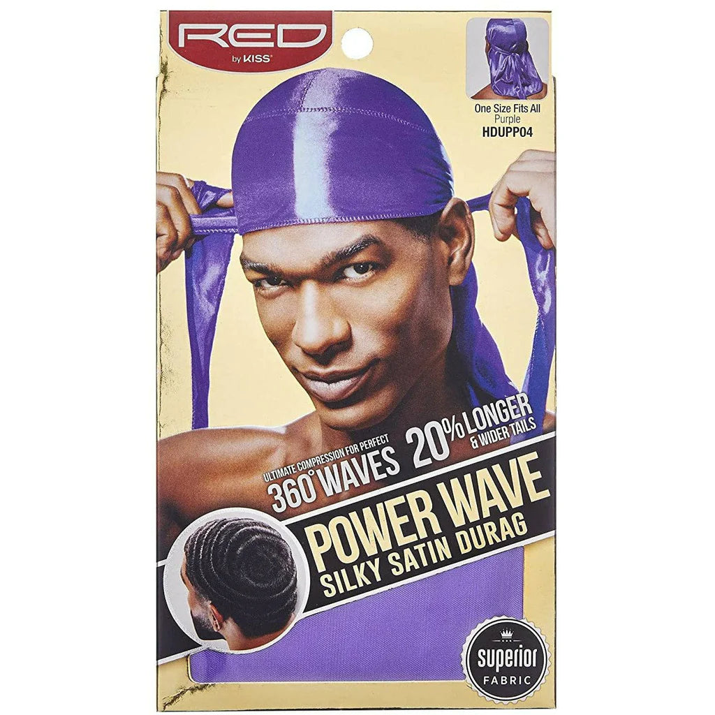 Red by KISS® Power Wave Silky Satin Durag