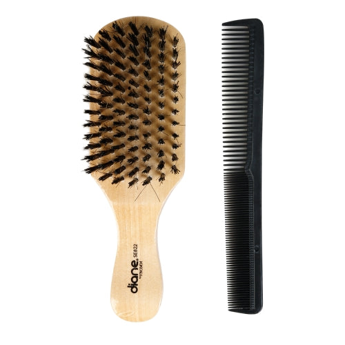 Diane® Reinforced Boar Club Hard Brush w/ FREE COMB