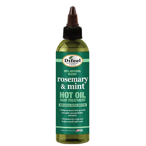 Dífeel® Rosemary & Mint Strengthening Hot Oil Hair Treatment with Biotin (8 oz.)