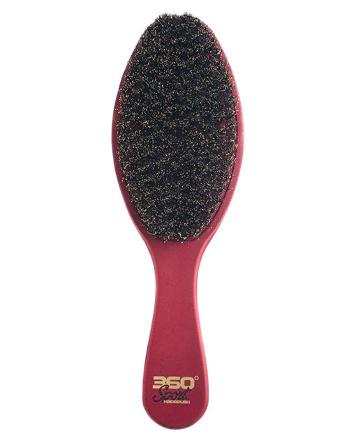 Crown 360 Royal Burgundy - Soft Wave Brush