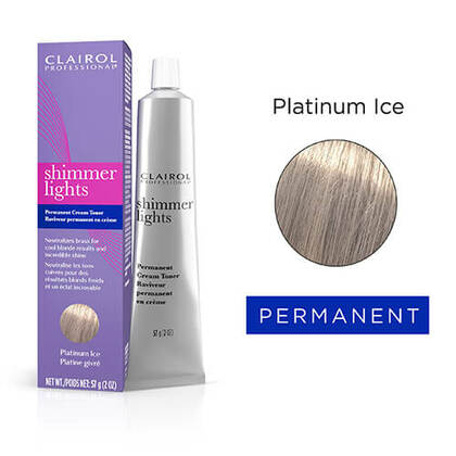 Shimmer Lights™ Permanent Cream Toner Platinum Ice