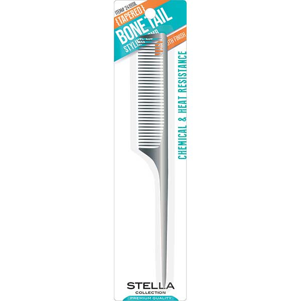 STELLA® Bone Tail Comb - SILVER