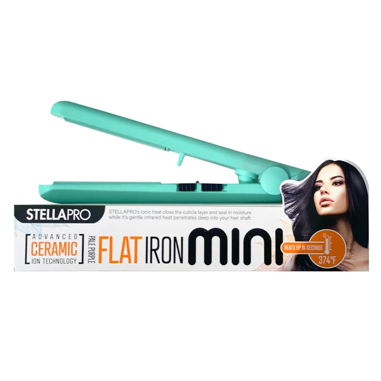 STELLA® Ceramic Travel Flat Iron Mini (4 Colors)