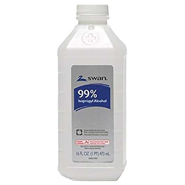 Swan® SWAN 99% Isopropyl Alcohol - Clear (16 oz)