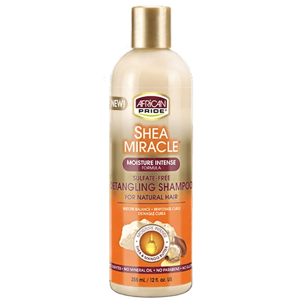 African Pride® Shea Miracle Sulfate-Free Detangling Shampoo (12 oz.)