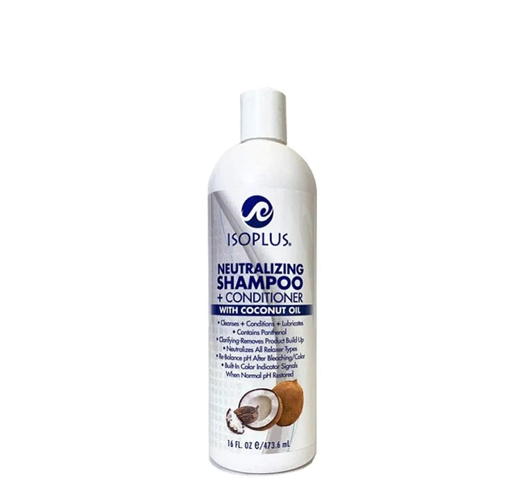 ISOPLUS® Neutralizing Shampoo + Conditioner With Coconut Oil 16oz