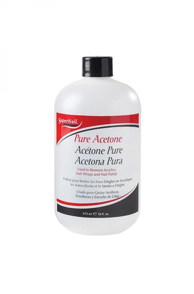 SuperNail® Pure Acetone - Clear (4 sizes)