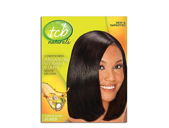 TCB® Naturals Olive Oil No Lye Relaxer Kit - Super