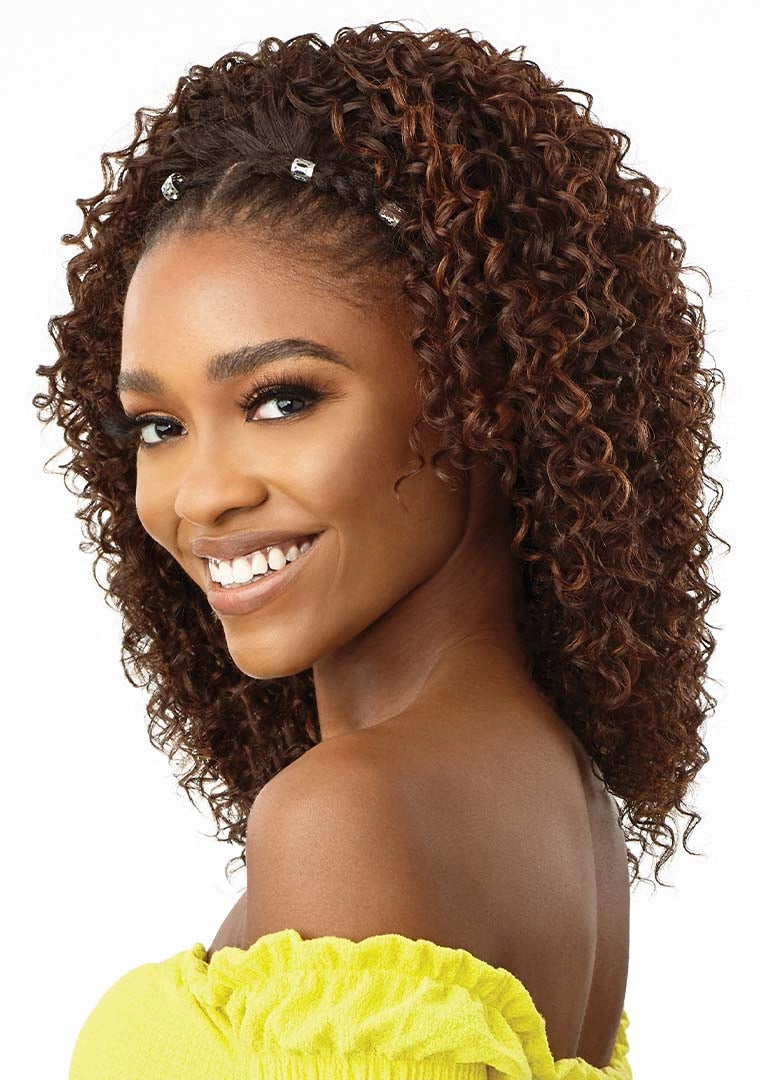 Outre Converti cap Premium Synthetic Fiber Wig Teazy Does It