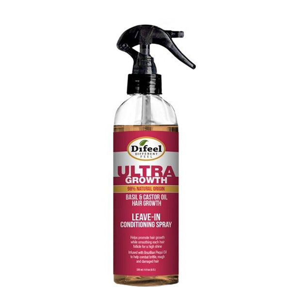 Dífeel® Ultra Growth Basil & Castor Hair Oil Leave-In Conditioning Spray (6 oz.)