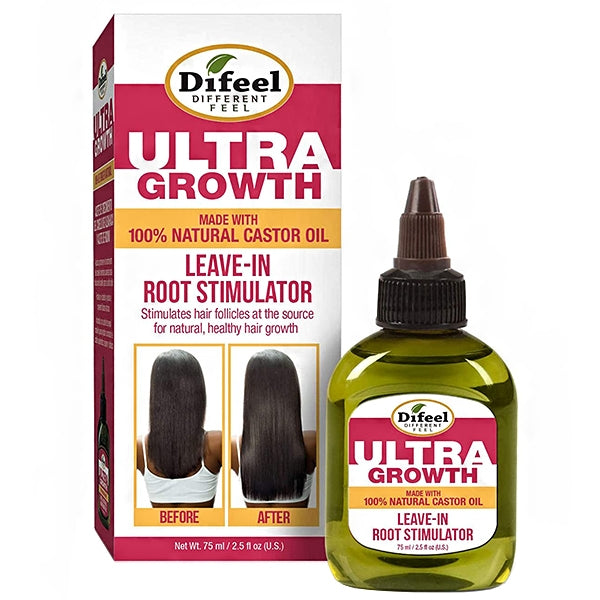 Dífeel® Ultra Growth Basil & Castor Oil Leave In Root Stimulator (2.5 oz.)