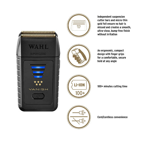 WAHL® Professional 5-Star Vanish Cordless Shaver