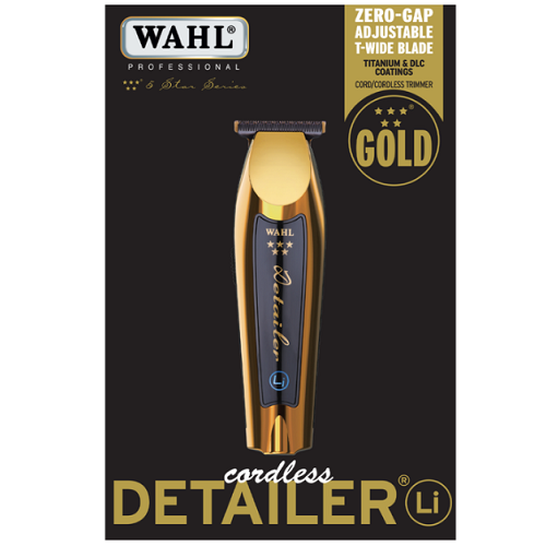 WAHL® Professional Cordless Gold Detailer Li Trimmer