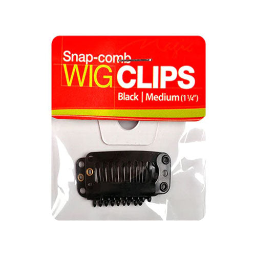 Magic Collection® Snap-Comb Wig Clips (3 Sizes)