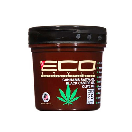 ECO Style® Gel Cannabis Sativa Oil, Black Castor & Olive Oil