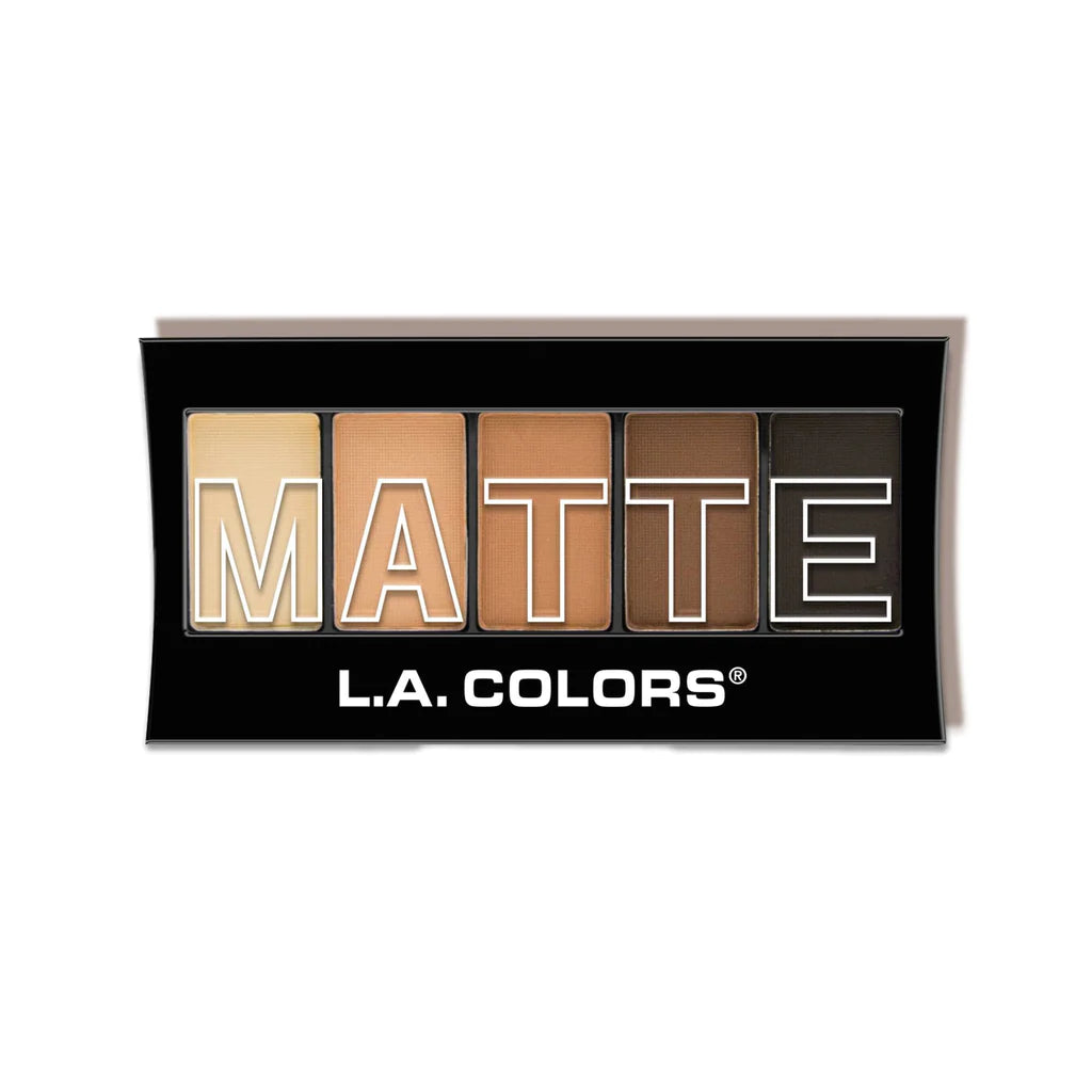 L.A. Colors® 5 Color Matte Eyeshadow Palette