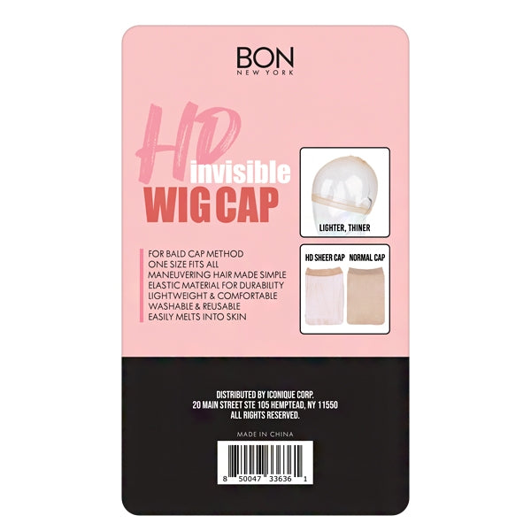 Bon New York™ Ultra Thin Invisible HD Wig Cap