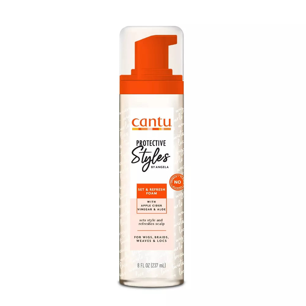 Cantu® Protective Styles by Angela Foam Hair Mousse (8 oz)