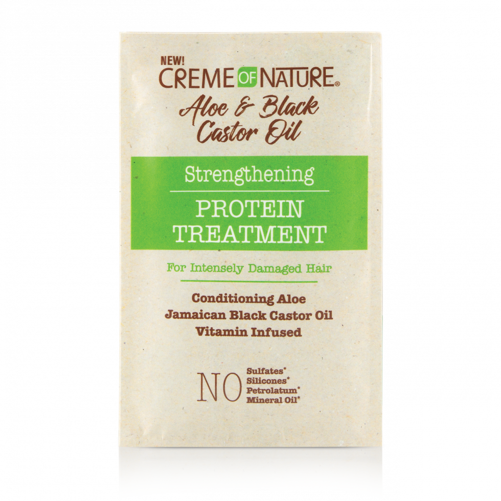 Creme of Nature® ALOE & BLACK CASTOR OIL Strengthening Protein Treatment