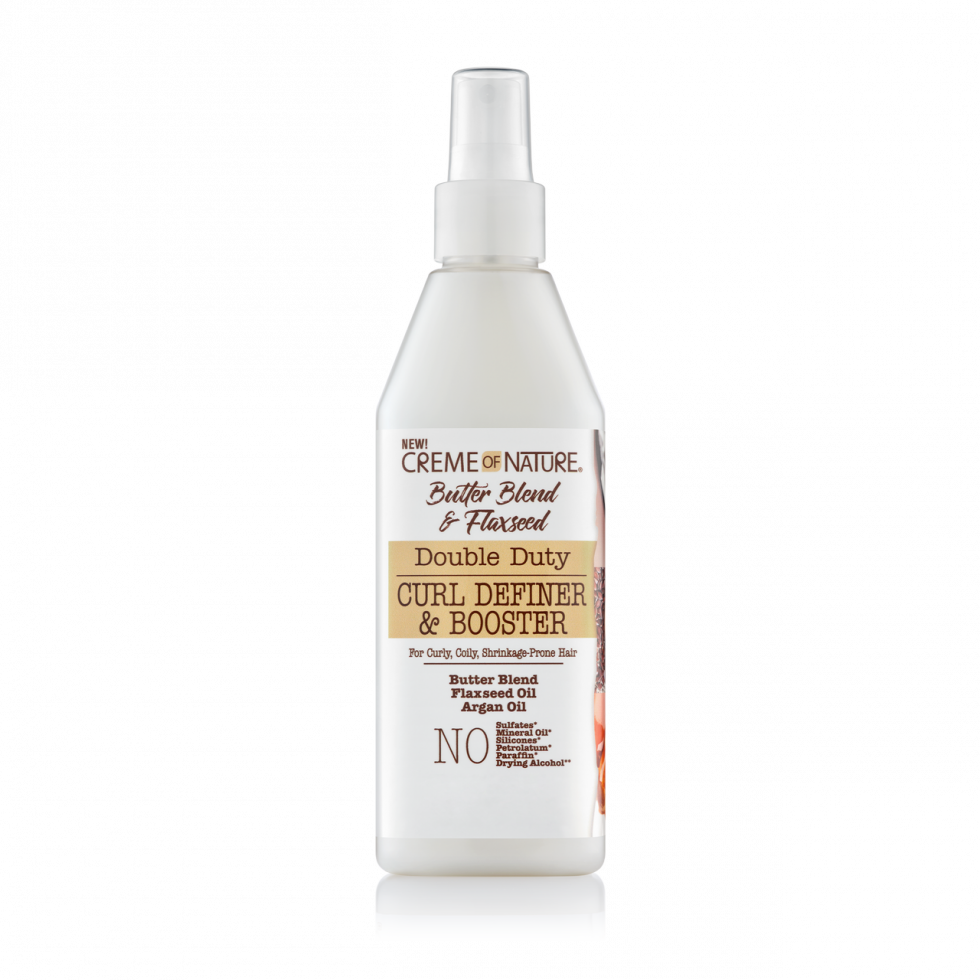 Creme of Nature® ARGAN OIL from MOROCCO Butter Blend & Flaxseed Double Duty Curl Definer & Booster