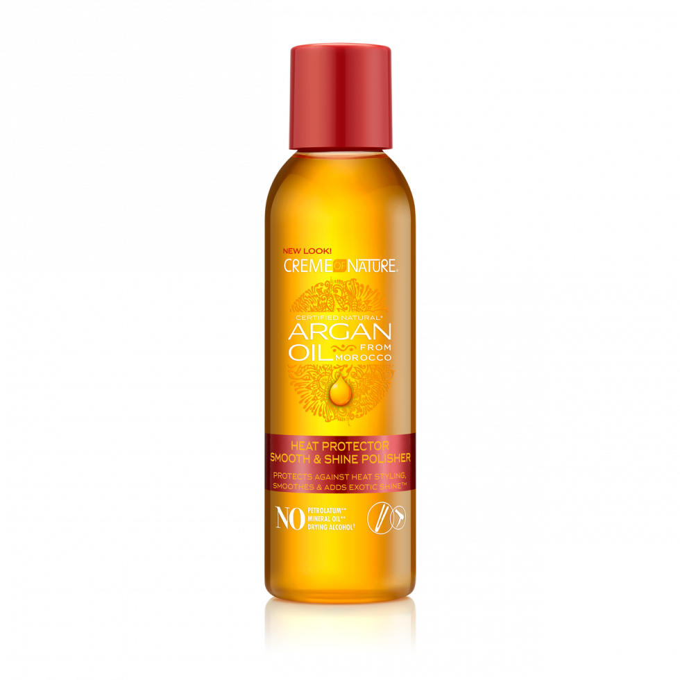 Creme of Nature® ARGAN OIL from MOROCCO Heat Protector Smooth & Shine Polisher