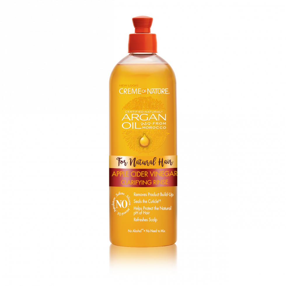 Creme of Nature® ARGAN OIL from MOROCCO for Natural Hair Apple Cider Vinegar Clarifying Rinse