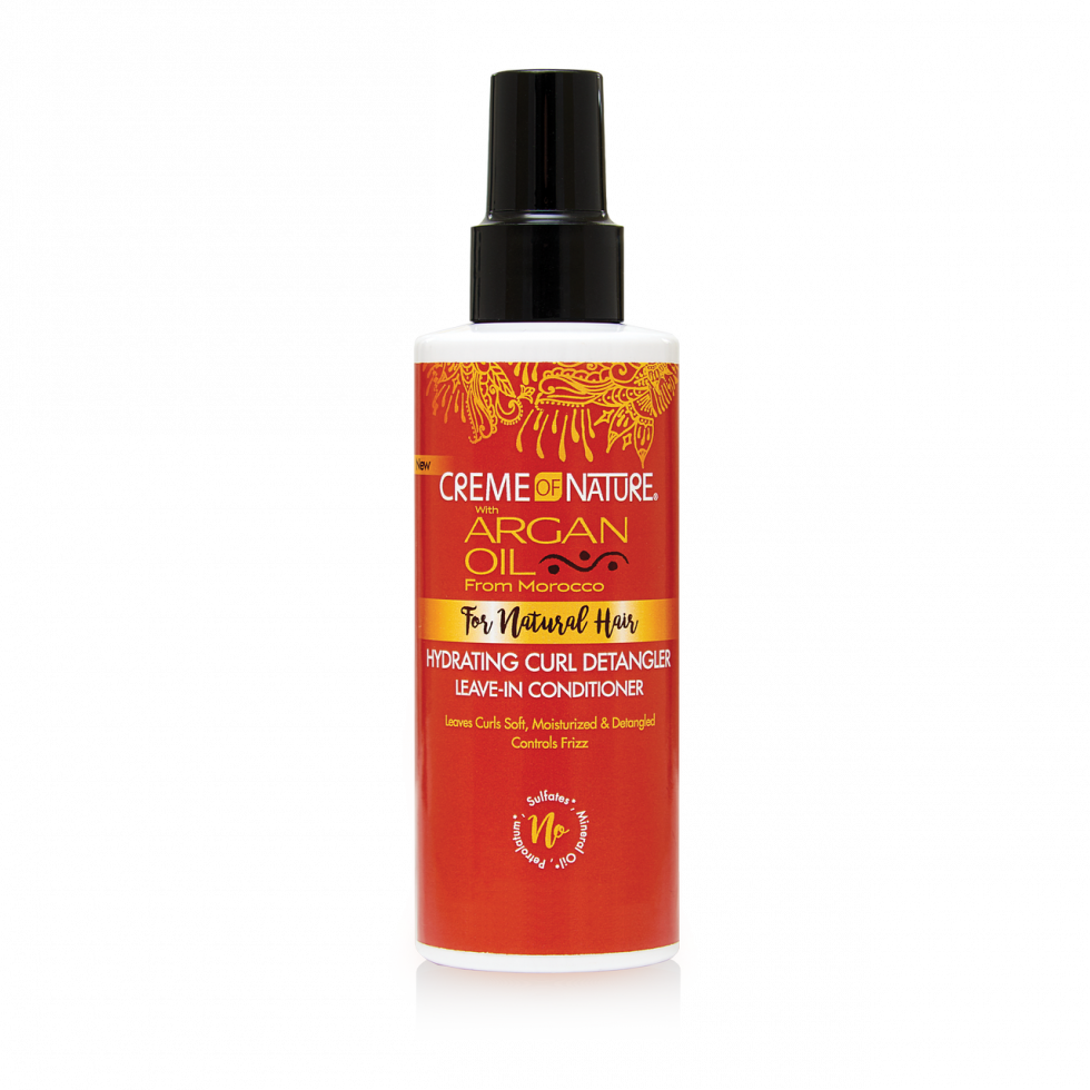 Creme of Nature® ARGAN OIL from MOROCCO for Natural Hair Hydrating Curl Detangler Leave-In Conditioner