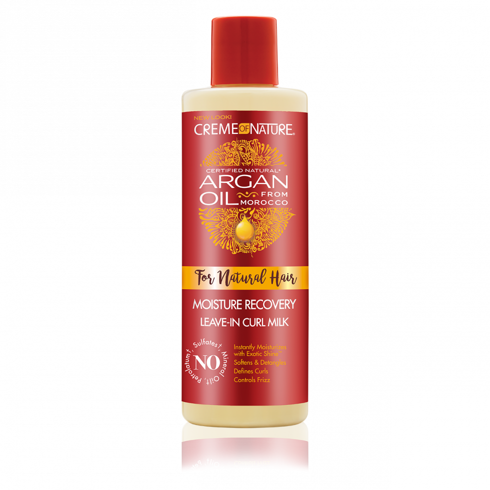 Creme of Nature® ARGAN OIL from MOROCCO for Natural Hair Moisture Recovery Leave-In Curl Milk