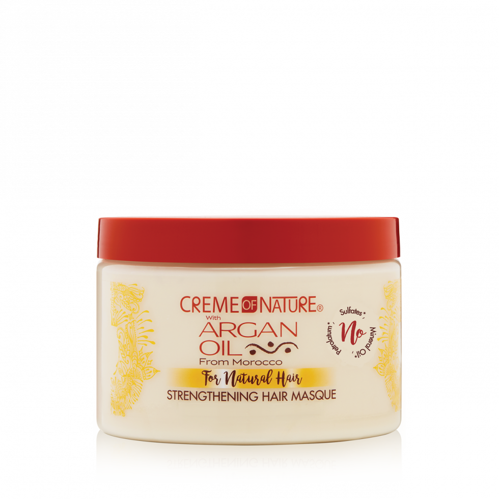 Creme of Nature® ARGAN OIL from MOROCCO for Natural Hair Strengthening Hair Masque Curl Repairing Deep Treatment