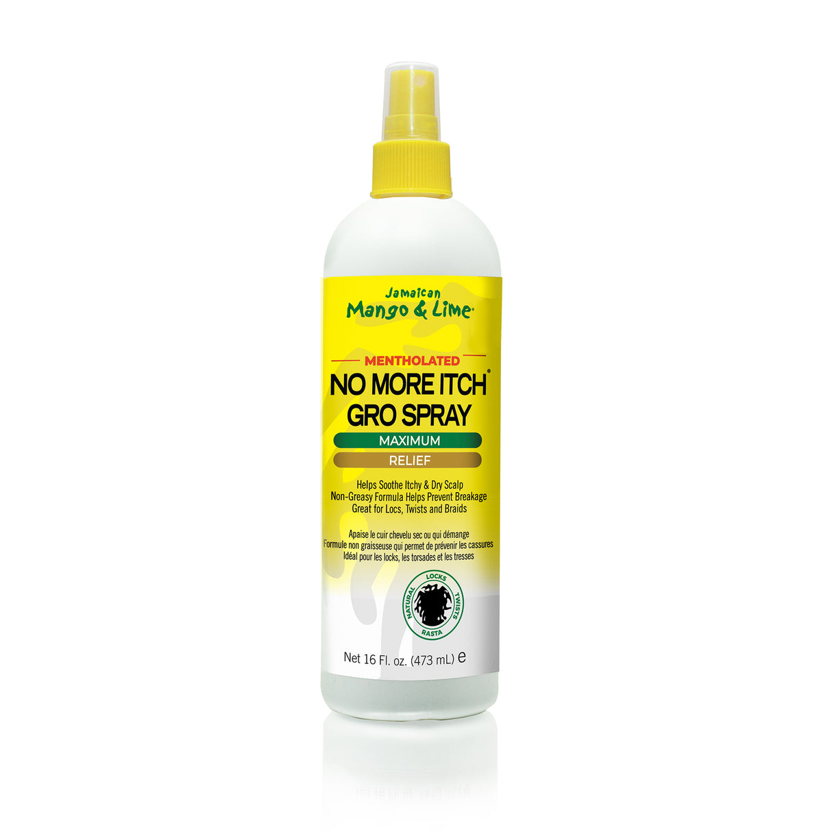 Jamaican Mango & Lime® Mentholated No More Itch Gro Spray