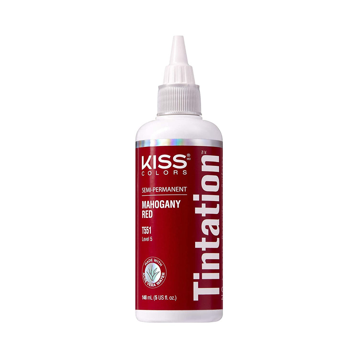 Red by KISS® Tintation Semi-Permanent Hair Color Dye (5 fl.oz)