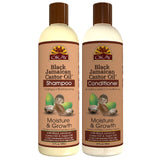 OKAY Pure Natural® Shampoo and Conditioner Black Jamaican Castor Oil Hair Care Set Moisture and Growth - Set Of 2