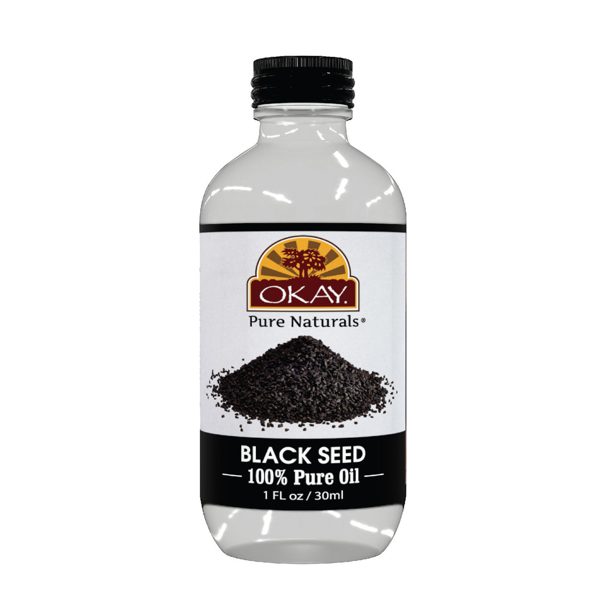 OKAY Pure Natural® 100% PURE Black Seed Essential Oil 1oz/30ml