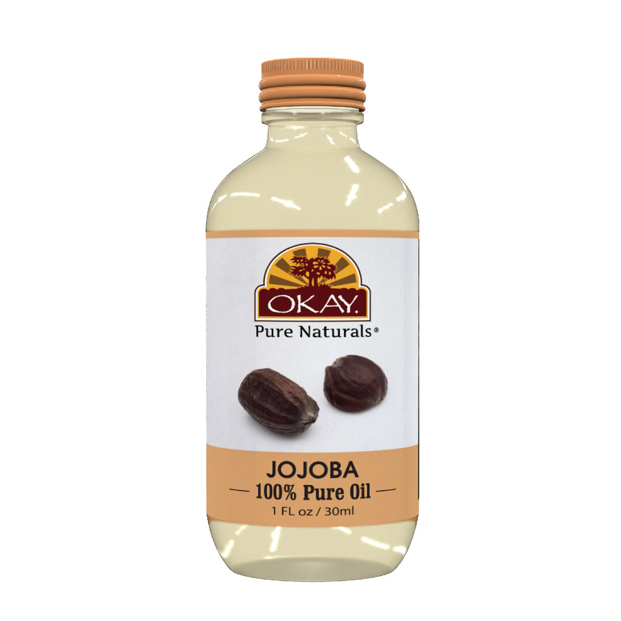 OKAY Pure Natural® 100% Pure JOJOBA Oil 1oz / 30ml