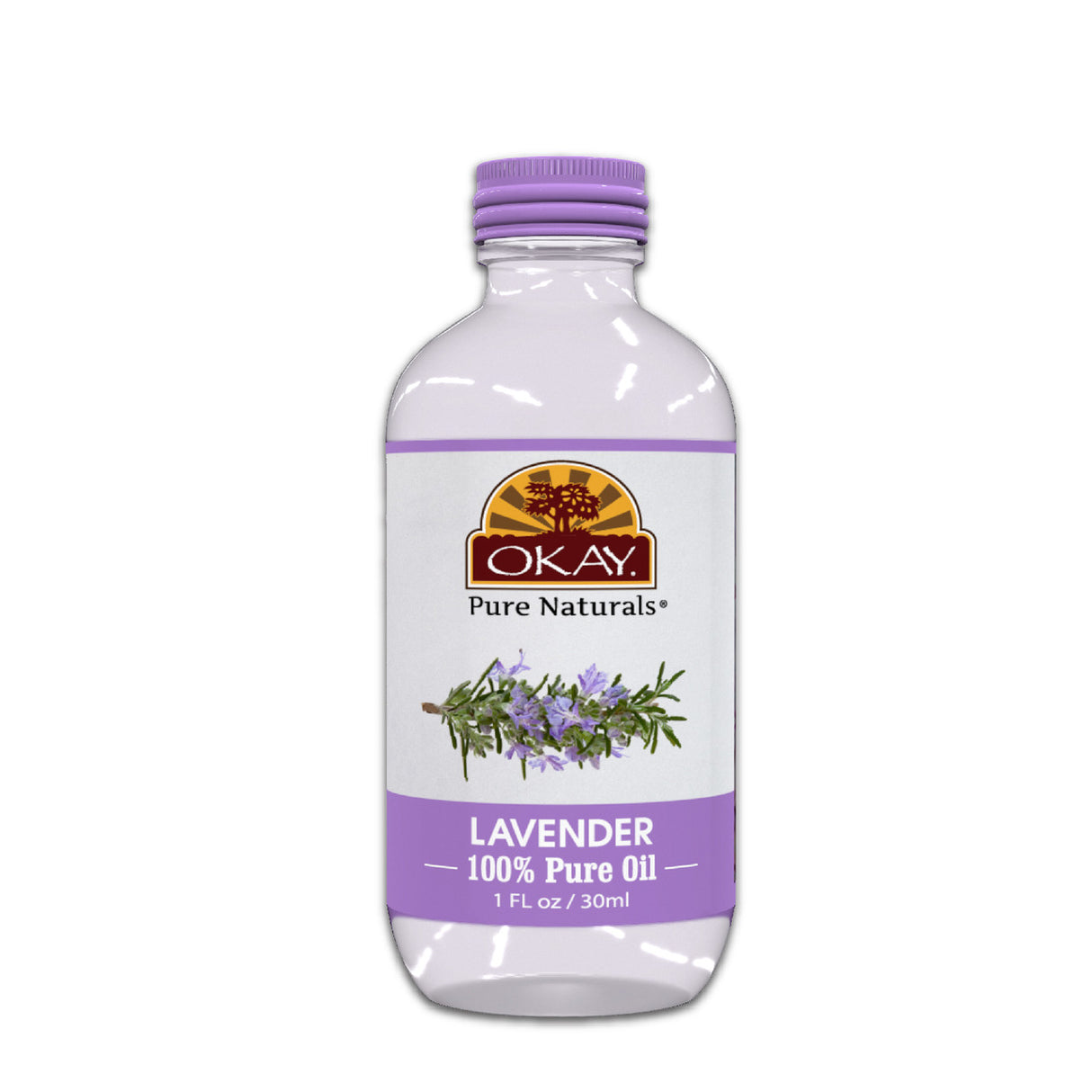 OKAY Pure Natural® 100% Pure Lavender Essential Oil 1oz/30ml