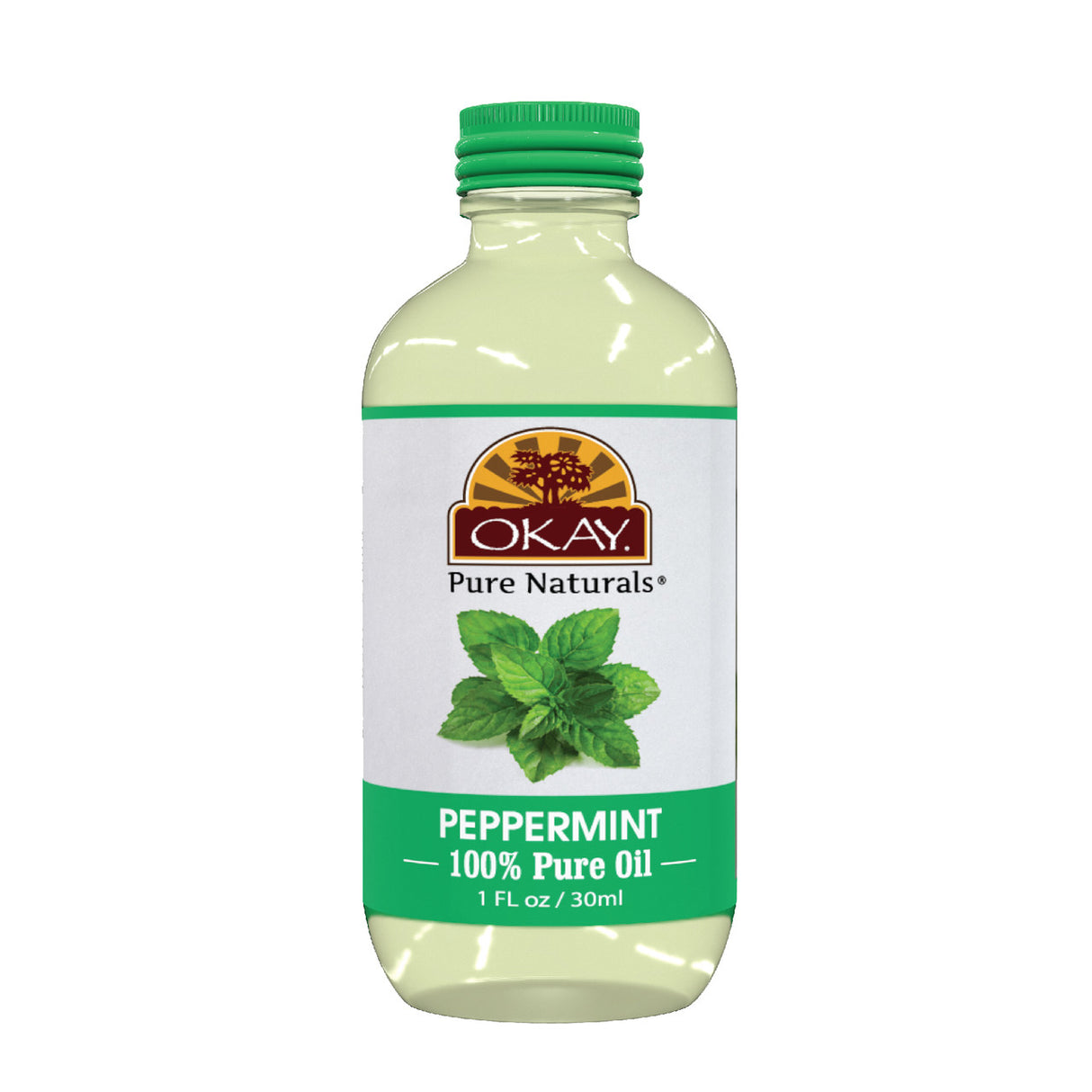 OKAY Pure Natural® 100% Pure Peppermint Essential Oil 1oz/30ml