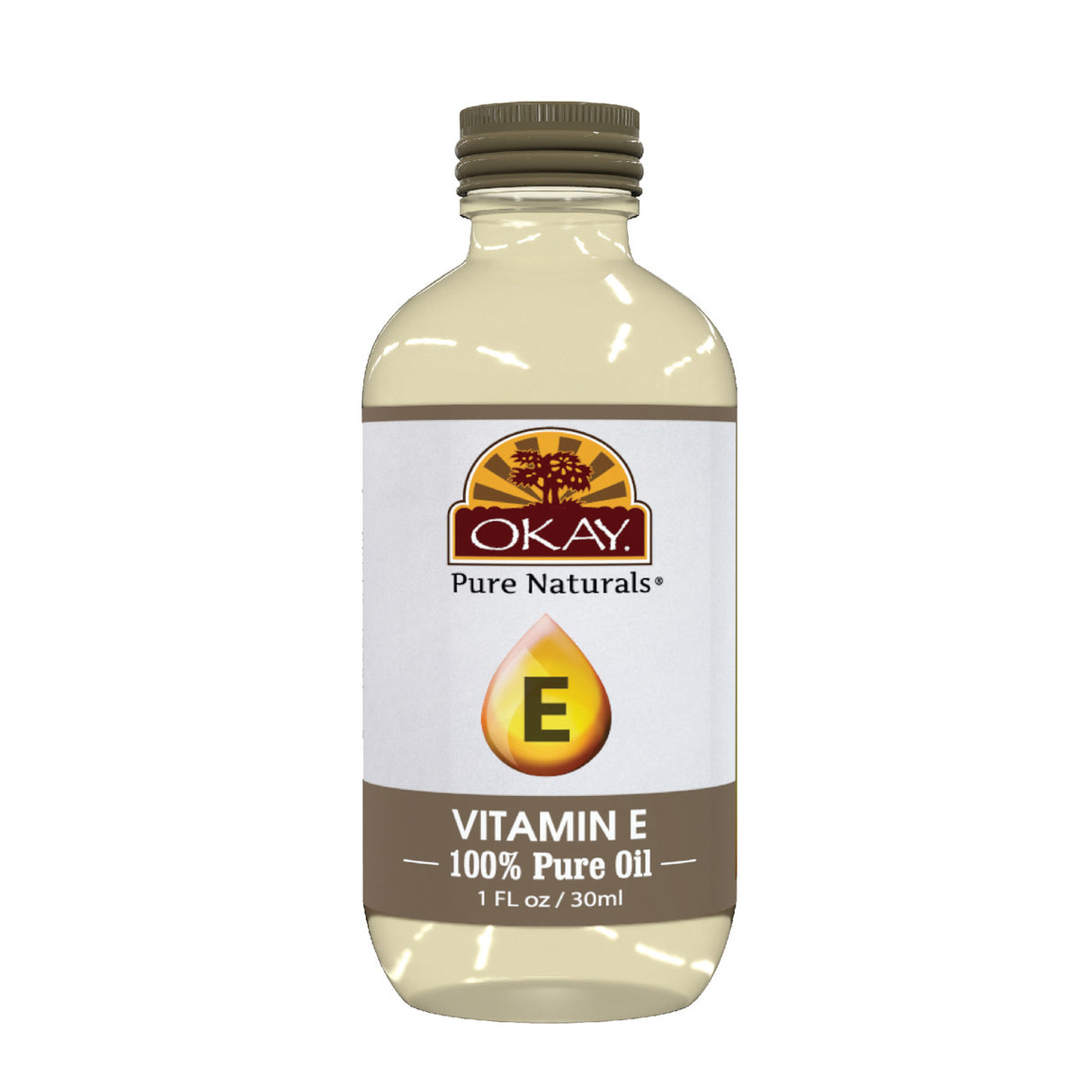 OKAY Pure Natural® 100% Pure Vitamin E Oil 1oz / 30ml