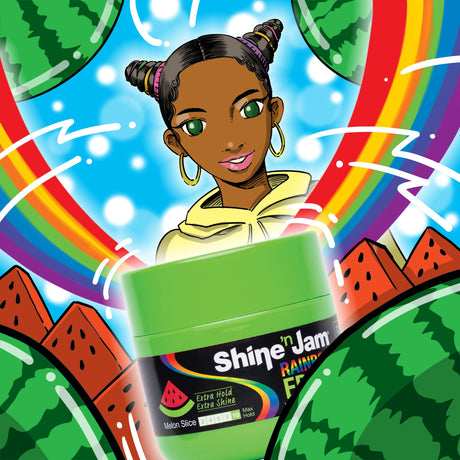 ampro® Shine ‘N Jam® Rainbow Edges Melon Slice